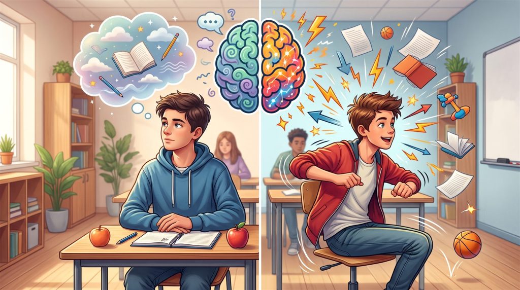 تفاوت ADD و ADHD در چیست؟ راهنمای جامع و ساده برای همه